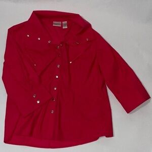 Zenergy by Chicos.  Pink Jacket.